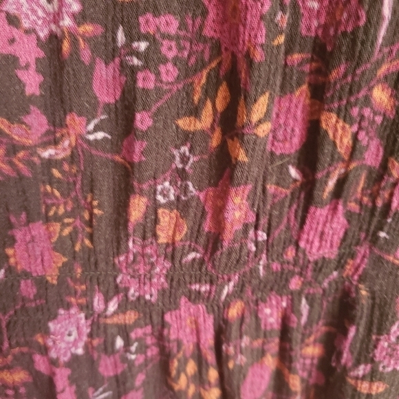 Free People Floral Res Dress Size Small Petite - Picture 10 of 12